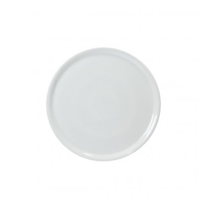 UNBEKANNT Assiette &agrave; pizza 31 cm (lot de 6) - Trend'up - Blanc - Porcelaine