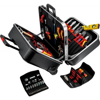 KNIPEX Assortiment d'outils Big Twin Move &eacute;lectrique 63 pi&egrave;ces dans mallette rigide ave 00 21 41