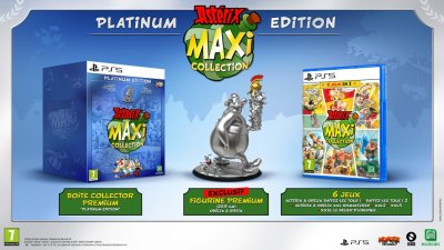 Asterix Maxi Collection Platinum Edition (inclus L'integral Des Jeux + Figurine PS5 