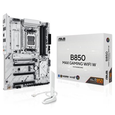 ASUS  B850 MAX GAMING WIFI W AMD B850 Emplacement AM5 ATX - Neuf