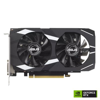 ASUS  DUAL-RTX3050-O6G OC, GeForce RTX 3050, 6.0GB GDDR6, PCI-Express