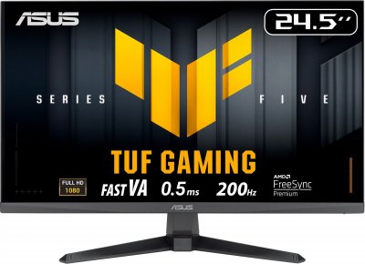 ASUS  &Eacute;cran Gaming Tuf Gaming Vg257q5a 24&acute;&acute; Full Hd Ips Lcd 100hz