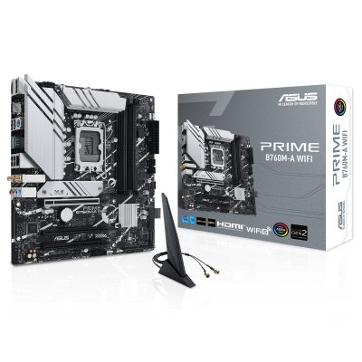 ASUS  PRIME B760M-A WIFI Intel B760 LGA 1700 micro ATX