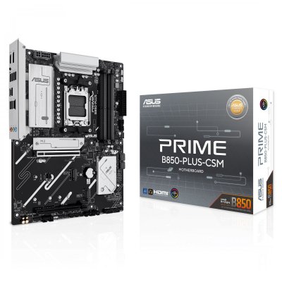 ASUS  PRIME B850-PLUS-CSM AMD B850 Emplacement AM5 ATX - Neuf