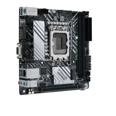 ASUS  Prime H610i-plus Motherboard Argent&eacute;