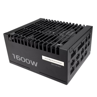 ASUS  Pro WS 1600W Platinum unit&eacute; d'alimentation d'&eacute;nergie 20+4 pin ATX ATX Noir