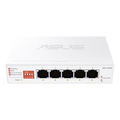 ASUS  QG-U1050 - Commutateur - non g&eacute;r&eacute; - 5 x 2.5GBase-T - de bureau