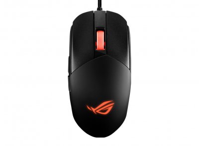 Asus rog strix impact iii rat&oacute;n gaming &oacute;ptico rgb 12000 dpi negro