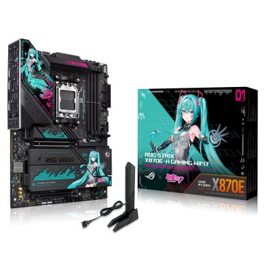ASUS  ROG Strix X870E-H Gaming - MIKU &Eacute;dition