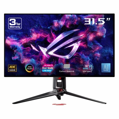 ASUS  ROG Swift OLED PG32UCDP 32"" WOLED UltraHD 4K 240 Hz Compatible G-Sync USB-C