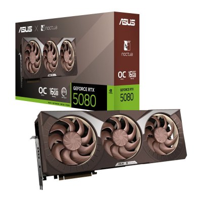 ASUS  RTX5080-O16G-NOCTUA NVIDIA GeForce RTX 5080 16 GB GDDR7 - Neuf