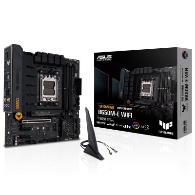 ASUS  TUF GAMING B650M-E WIFI AMD B650 Emplacement AM5 micro ATX