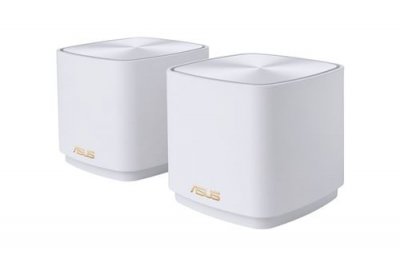 ASUS  ZenWiFi AX Mini (XD4) Routeur connect&eacute; 10 Gigabit Ethernet Blanc