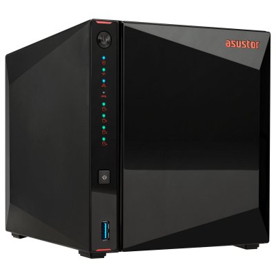ASUSTOR  AS5404T serveur de stockage NAS Ethernet/LAN Noir N5105