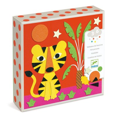 DJECO Atelier collages 3-6y douce nature 