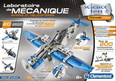 CLEMENTONI Atelier M&eacute;canique Avions Et H&eacute;licopt&egrave;res