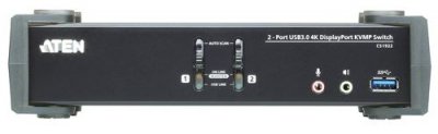 ATEN  2 Port USB 3.0 4 K DisplayPort KVMP
