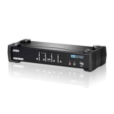 ATEN  CS1784A KVM DVI Haute Resol./USB 4 ports +Audio 2.1