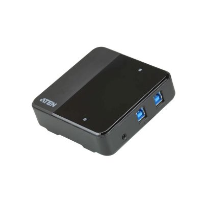 ATEN  US3324 HUB 4 ports USB 3.1 Gen1 partag&eacute;s 2 PC/MAC Type-C+A