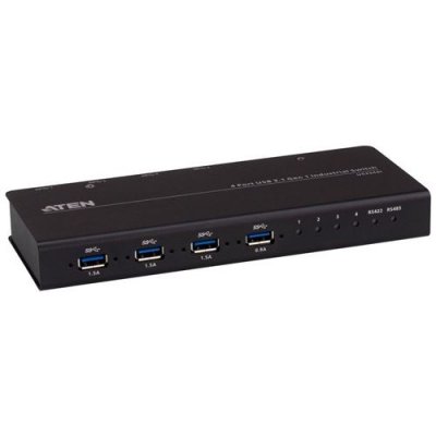 ATEN  US3344i Switch USB 4P USB Industriel 3.1 Gen1 pour 4 PC
