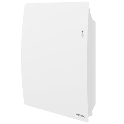 ATLANTIC  - Radiateur bloc aluminium Agilia - 1000W - Horizontal - Blanc Carat