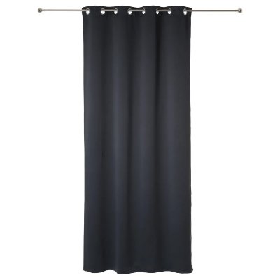 Atmosphera - 2 Rideaux Occultant - 240 x 135 cm. - Gris Fonc&eacute;