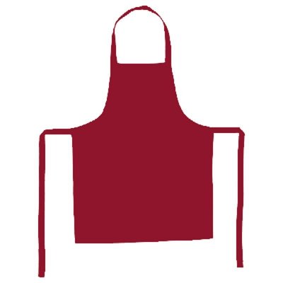 PARIS PRIX Atmosphera Cr&eacute;ateur d'int&eacute;rieur - Tablier de Cuisine Coton 80cm Rouge