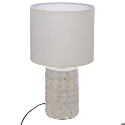 ATMOSPHERA  - Lampe &agrave; Poser en c&eacute;ramique Aspect b&eacute;ton Beige Melo H 33.3