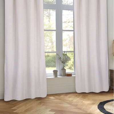 Atmosphera - Rideau en maille Wild 8 &oelig;illets 140X260 - Gris Souris