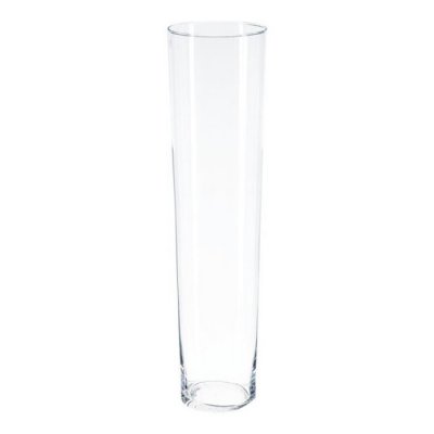 PARIS PRIX Atmosphera - Vase Conique Transparent H70 - Transparent