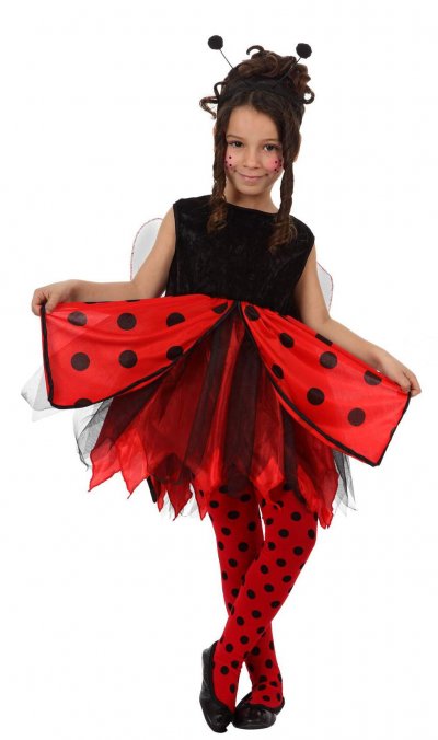 GENERIQUE Atosa - 12195 - Costume - D&eacute;guisement De Fille Coccinelle - Taille 3