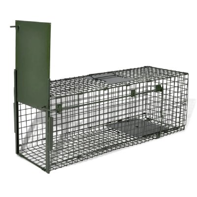VIDAXL Attrape &agrave; animaux avec 1 porte