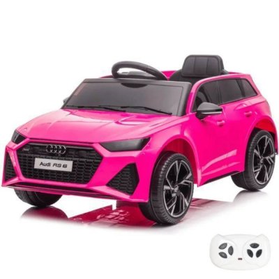 VROOOMY Audi Voiture &Eacute;lectrique Pour Enfant Rs6 12v - Rose