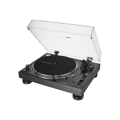 AUDIO TECHNICA  AT-LP140X platine vinyle &agrave; entra&icirc;nement direct (noir)