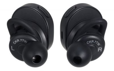 AUDIO TECHNICA Audio-technica ath-ckr7tw noir ATH-CKR7TWBK