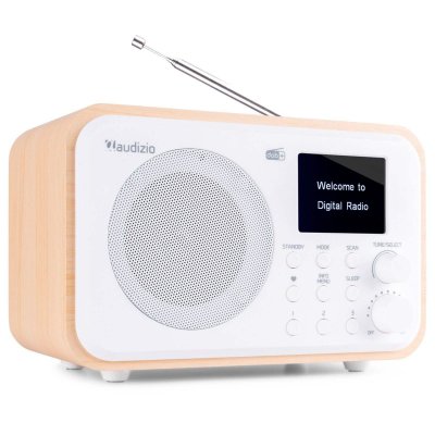 AUDIZIO  Milan Radio DAB+ avec batterie Blanc - Kits de haut-parleurs