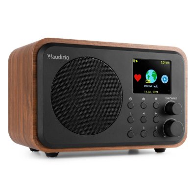  Audizio Vicenza Radio Internet WIFI avec DAB+ et Batterie Bois - Kits de haut-parleurs