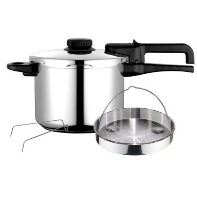 FAGOR Autocuiseur 6 Litres, Induction, Acier Inoxydable 18/10, R&eacute;gulateur de Pression DUAL Xpress