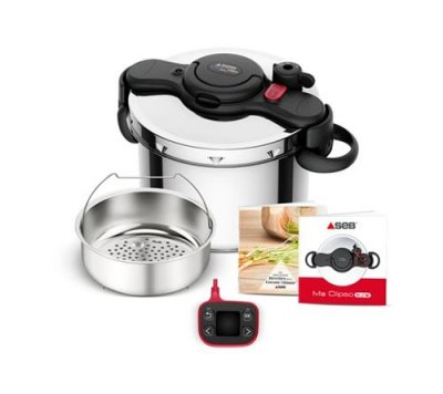 SEB Autocuiseur  Clipso Minut Now+ 9L P4904950 