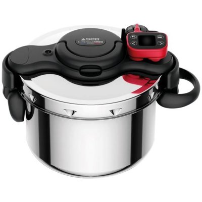 SEB Autocuiseur  Clipso Now+ 6L + Minuteur intelligent P4900750 - 