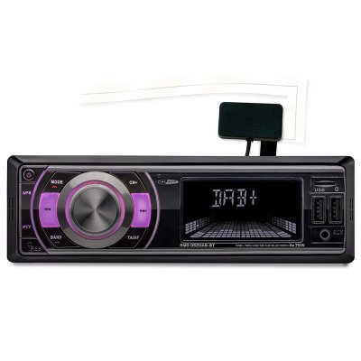 CALIBER Autoradio  RMD052DAB-BT - Lecteur USB/SD avec Tuner FM, Dab+ et Bluetooth - 4 X 75w