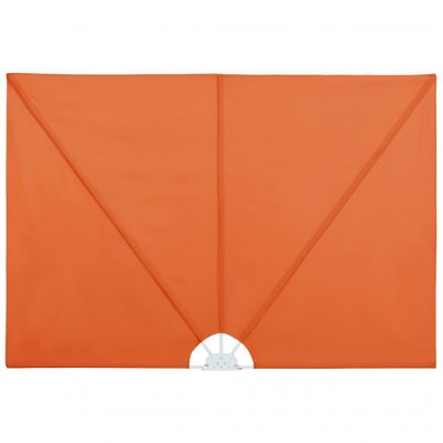 Auvent lat&eacute;ral pliable de terrasse Terre cuite 300 x 200 cm