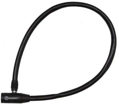 AUVRAY  - Cable Antivol V&eacute;lo A Cle &oslash;5mm - Longueur 65cm