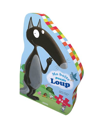 Auzou Ma Boite Puzzle Du Loup - 54 Pieces
