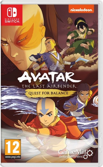 JUST FOR GAMES Avatar: The Last Airbender  Quest for Balance Nintendo Switch