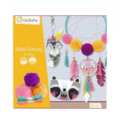 AVENUE MANDARINE  KC045C - Une boite cr&eacute;ative Dreamy pour apprendre &agrave; coudre (notice incluse)