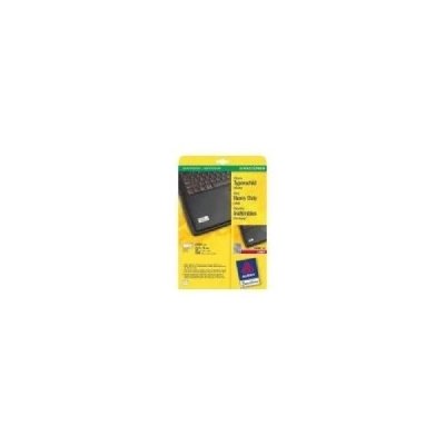 AVERY -Zweckform L6008-20 Lot de 3780 &eacute;tiquettes en polyester Argent&eacute; 25,4 x 10 mm