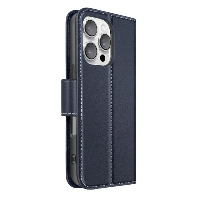 AVIZAR  &Eacute;tui Folio iPhone 16 Pro Max Bleu nuit