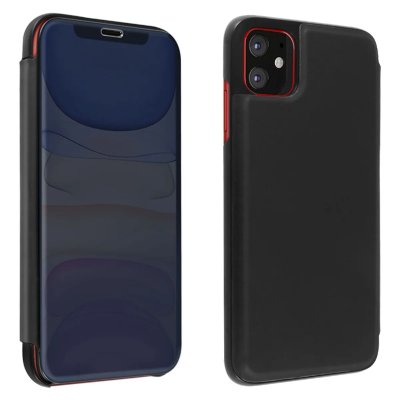 AVIZAR  &Eacute;tui iPhone 11 Miroir - Noir