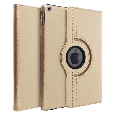 AVIZAR  &Eacute;tui livre avec support dor&eacute; pour Apple iPad 8 10.2 2020